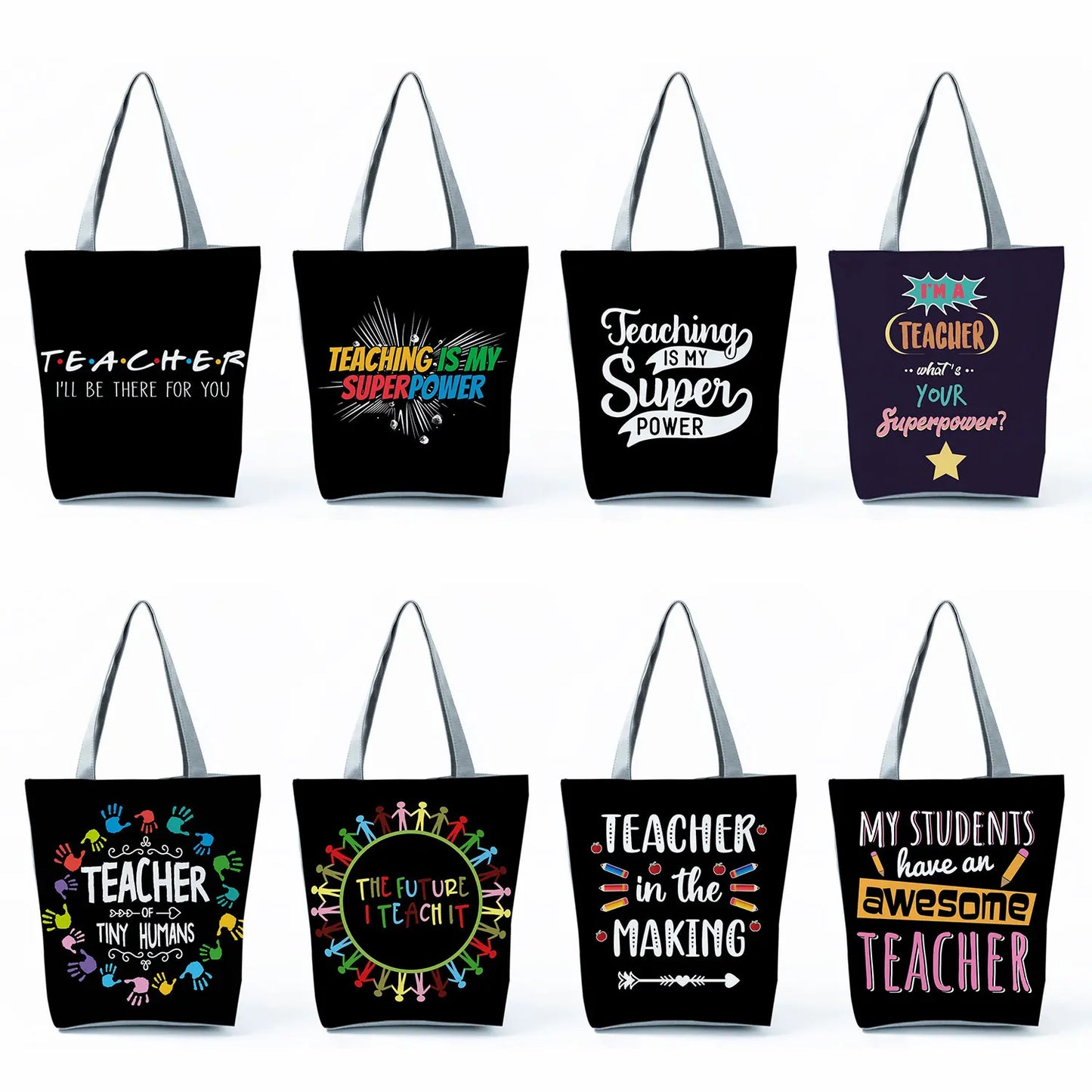 School Teacher Gift Fashion Customizable Tote Bags