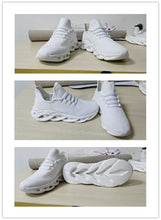 Cargar imagen en el visor de la galería, Fashion Musical Notes Cartoon Pattern Female Flat Shoes Comfort Sport Sneakers for Women Lace up Platform Shoes

