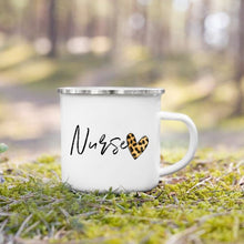 Load image into Gallery viewer, Nurse Life Print Mugs Creative Coffee Cups Drinks Dessert Breakfast Milk Cup Enamel Mugs Handle Drinkware Best Gifts for Nurse
