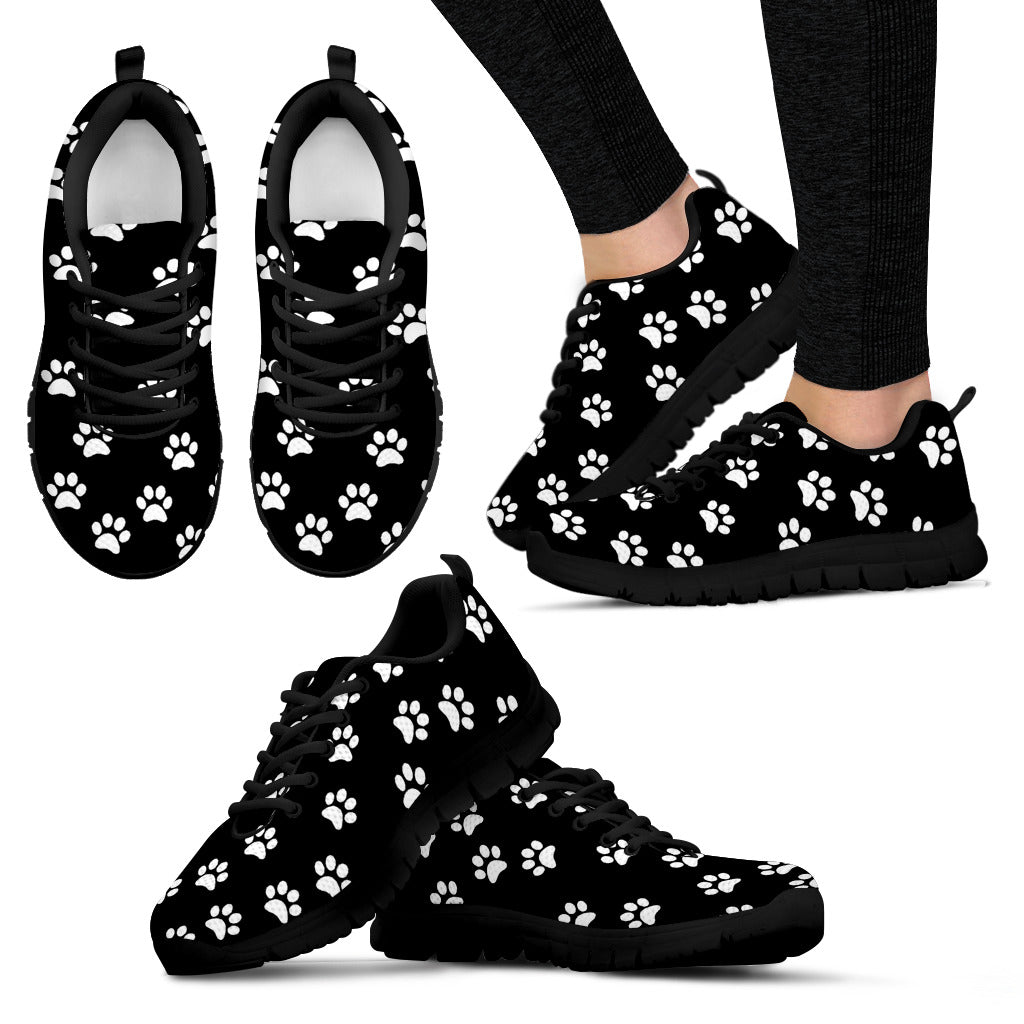 Veterinarian Dog Lover Gradient Color Flats Women Shoes Paw Print Ladies Running Jogging Shoes Spring/Autumn Female Sneakers Casual Shoes.