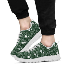 Load image into Gallery viewer, EMS/EMT/Paramedic Women&#39;s Green/White Sneakers
