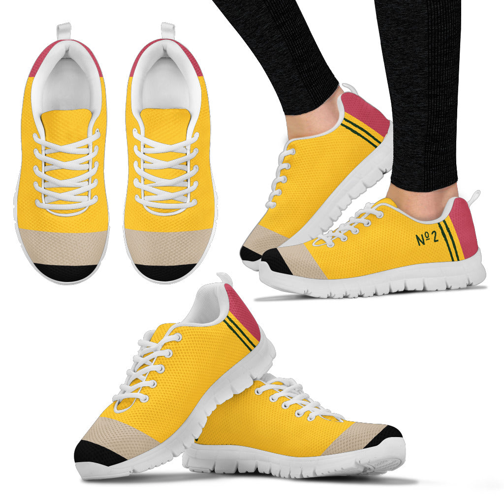 Zapatillas de deporte para mujer con zapato tipo lápiz