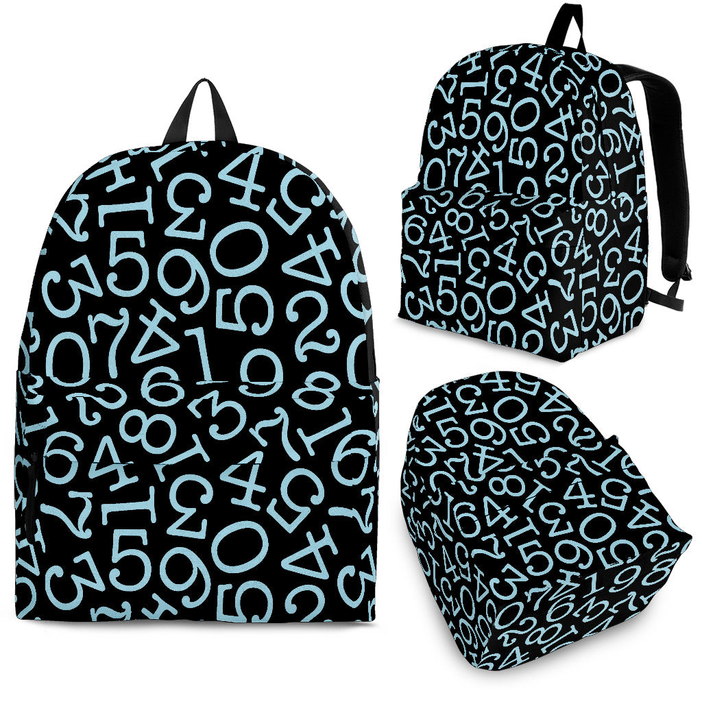 Teacher Numbers Backpack