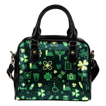 Load image into Gallery viewer, Nurse St. Patrick&#39;s Day Premium PU Leather Handbag
