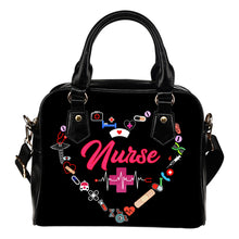 Cargar imagen en el visor de la galería, Nurse Heart Premium PU Leather Handbag
