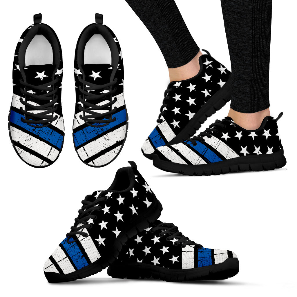 Thin Blue Line Sneakers EXP - Women's Sneakers