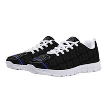 Load image into Gallery viewer, Thin Blue Line Sunflower Police Women&#39;s Sneakers
