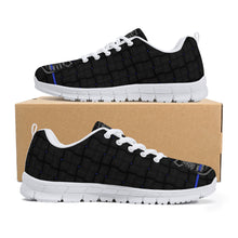 Load image into Gallery viewer, Thin Blue Line Sunflower Police Women&#39;s Sneakers
