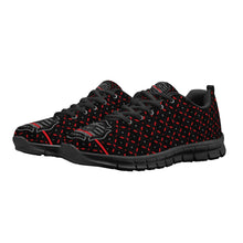 Load image into Gallery viewer, Thin Red Line Sunflower Firefighter Women&#39;s Sneakers
