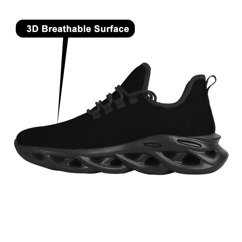 Paramedic EMT EMS Pattern Women Platform Sneakers Breathable Lace up Flat Shoes for Ladies Light Comfort Zapatos