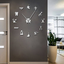 Cargar imagen en el visor de la galería, Dentist Tools 3D Wall Clock
