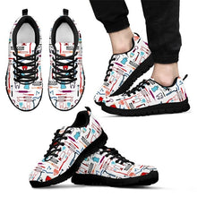 Load image into Gallery viewer, Flat Shoes Women Summer Women&#39;s Dental Teeth Female Sneakers Casual Shoes Dentist Print Mesh Nurse Shoes
