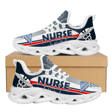 Cargar imagen en el visor de la galería, Fashion Nurse Shoes for Women EMT Paramedic Pattern Men Women Flat Shoes Lightweight Running Sneakers Casual Zapatos
