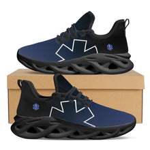 Cargar imagen en el visor de la galería, Paramedic EMT EMS Pattern Mesh Swing Sneaker Lightweight Platform Shoes for Women Comfort Lace Up
