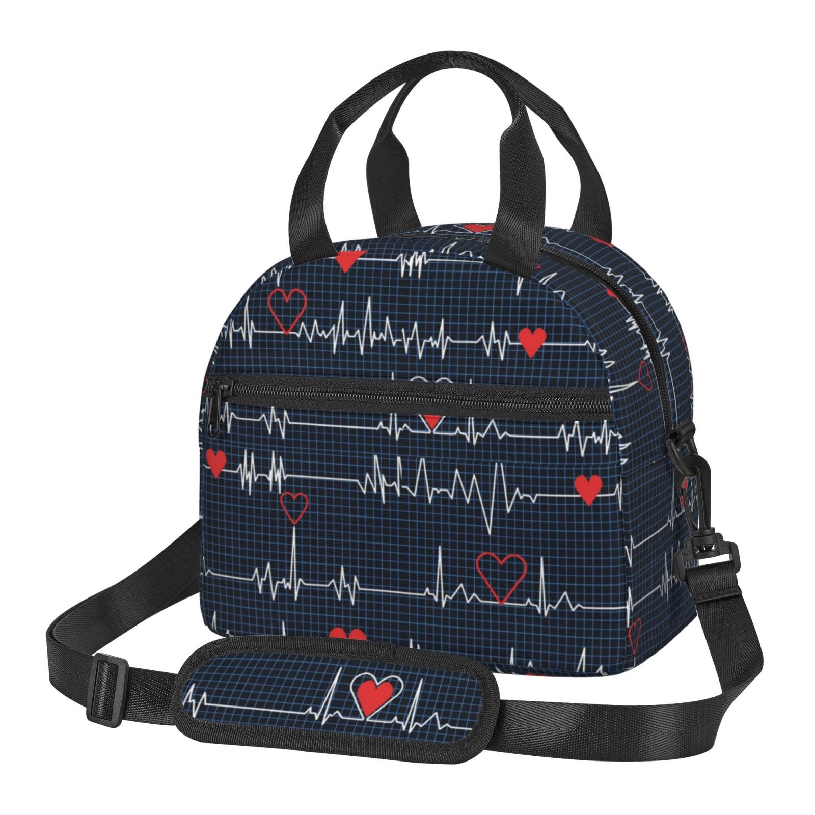 Nurse Print Insulated Portable Lunch Tote Bag Large Capacity Nurse Pic –  webcityshop