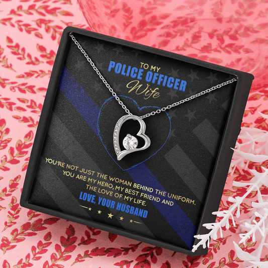 My Police Wife Forever Love Necklace