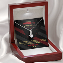 Load image into Gallery viewer, To Our Firefighter Daughter Alluring Beauty Necklace
