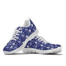 Load image into Gallery viewer, Police Print Back The Blue/White Women&#39;s Sneakers
