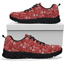 Load image into Gallery viewer, Medical Assistant Red Women&#39;s Sneakers
