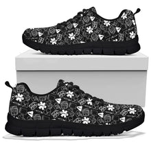 Load image into Gallery viewer, Health Professionals Black/White Women&#39;s Sneakers
