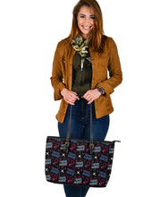 Cargar imagen en el visor de la galería, Travel Nurse Large PU Faux Leather Tote Bag
